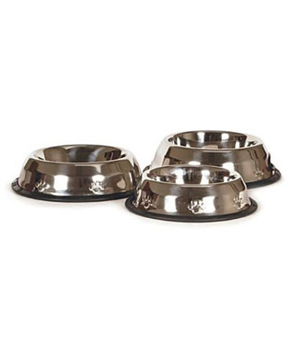 Stainless Steel Non-Tip Dog Bowls